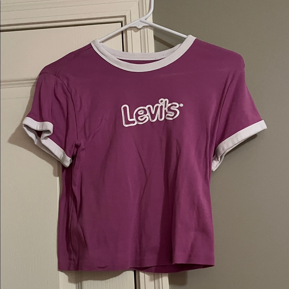 Levi's Pink Crop Top